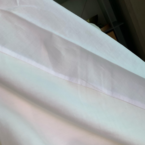 Madewell Cotton Top Tee Blouse Split Back Sz S M - Picture 11 of 12